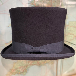 Merlin Midnight Blue Wool Top Hat