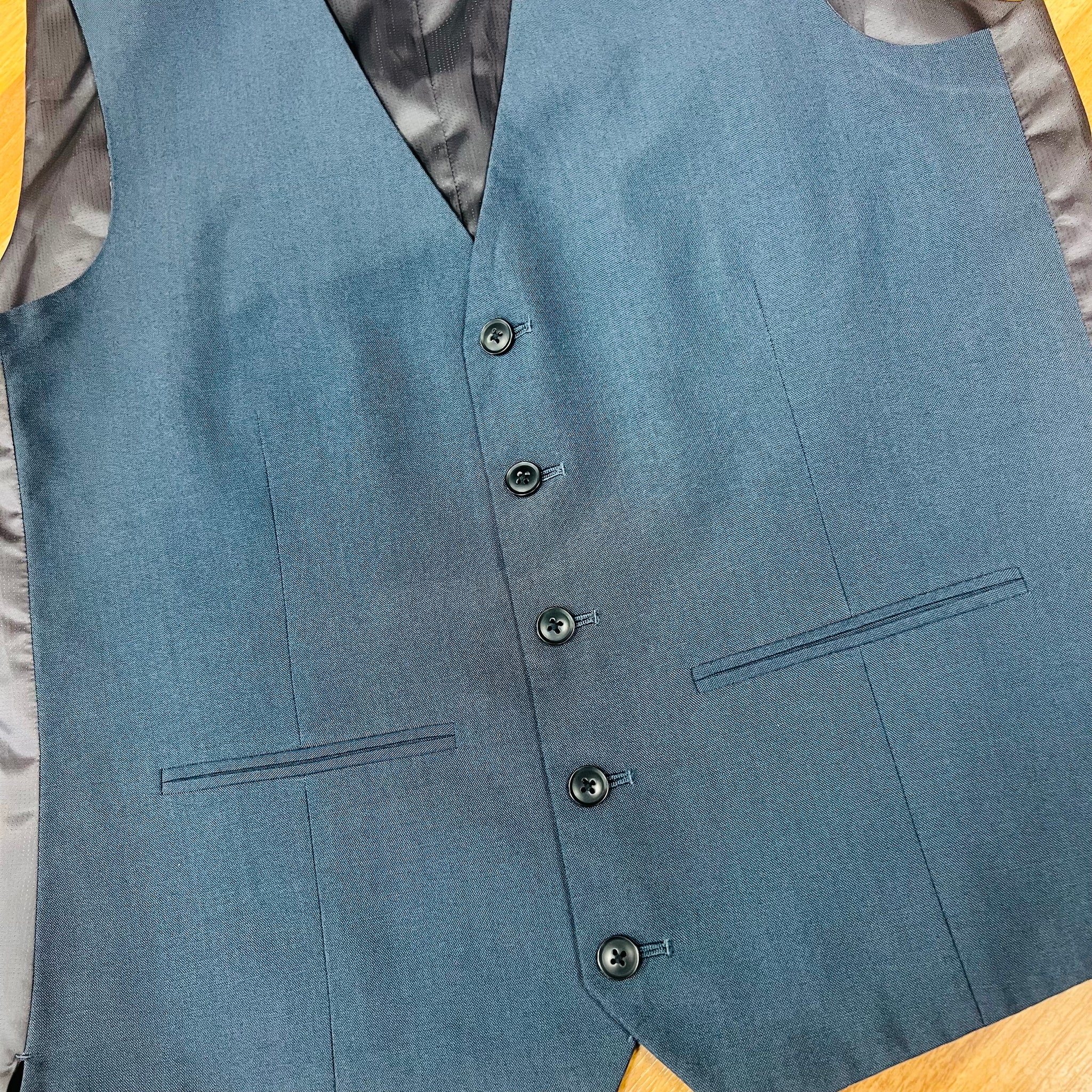 Waistcoat Navy/Grey (40 Long)