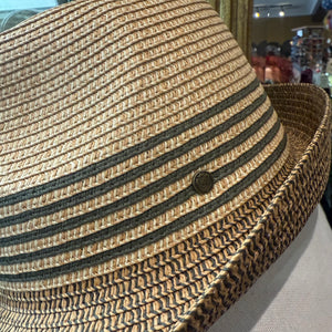 Charlie  Paper Straw Summer Trilby Hat