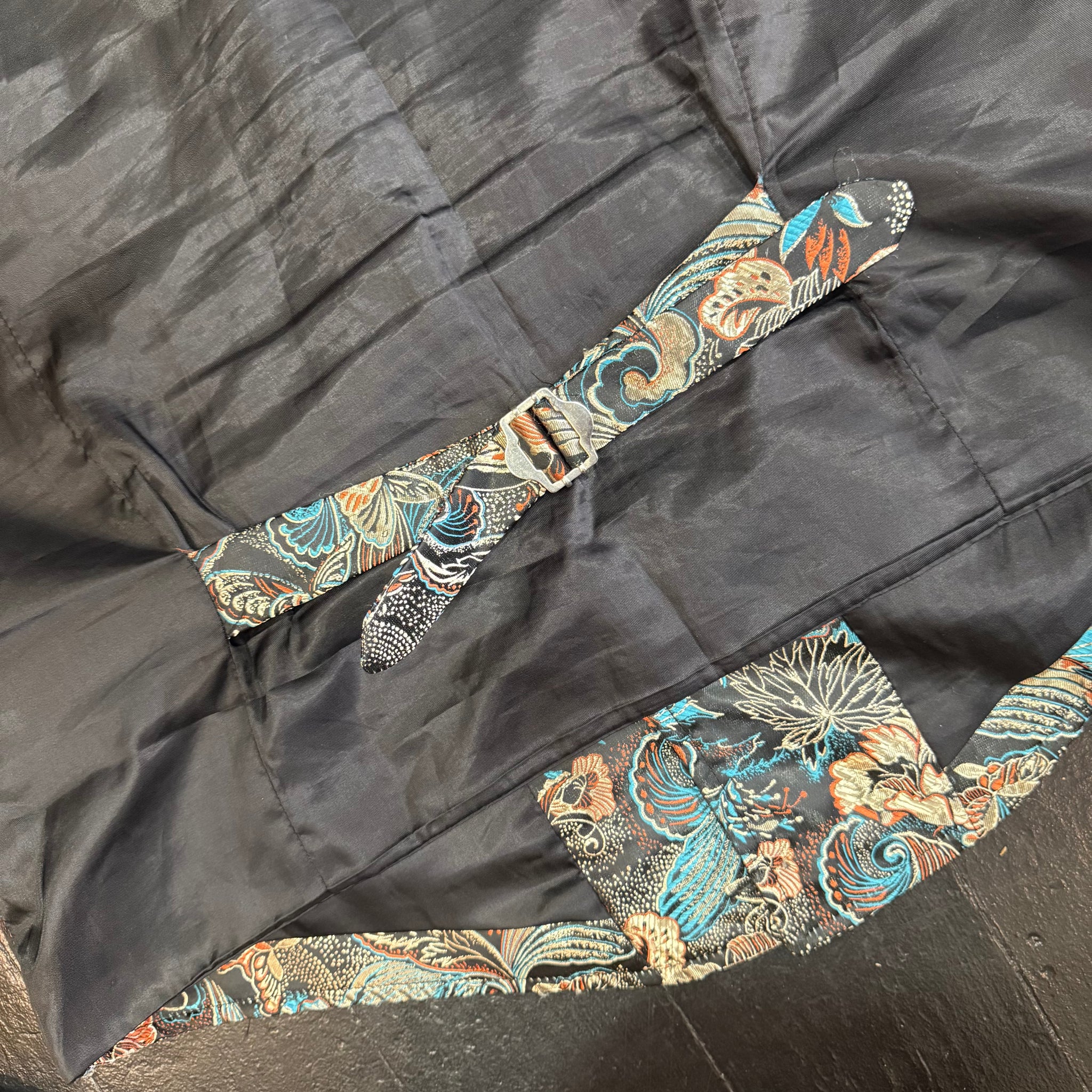 Waistcoat - Gold/Teal/Black (L)