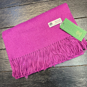 Plain Luxurious Pashmina Tia Fringed Scarf