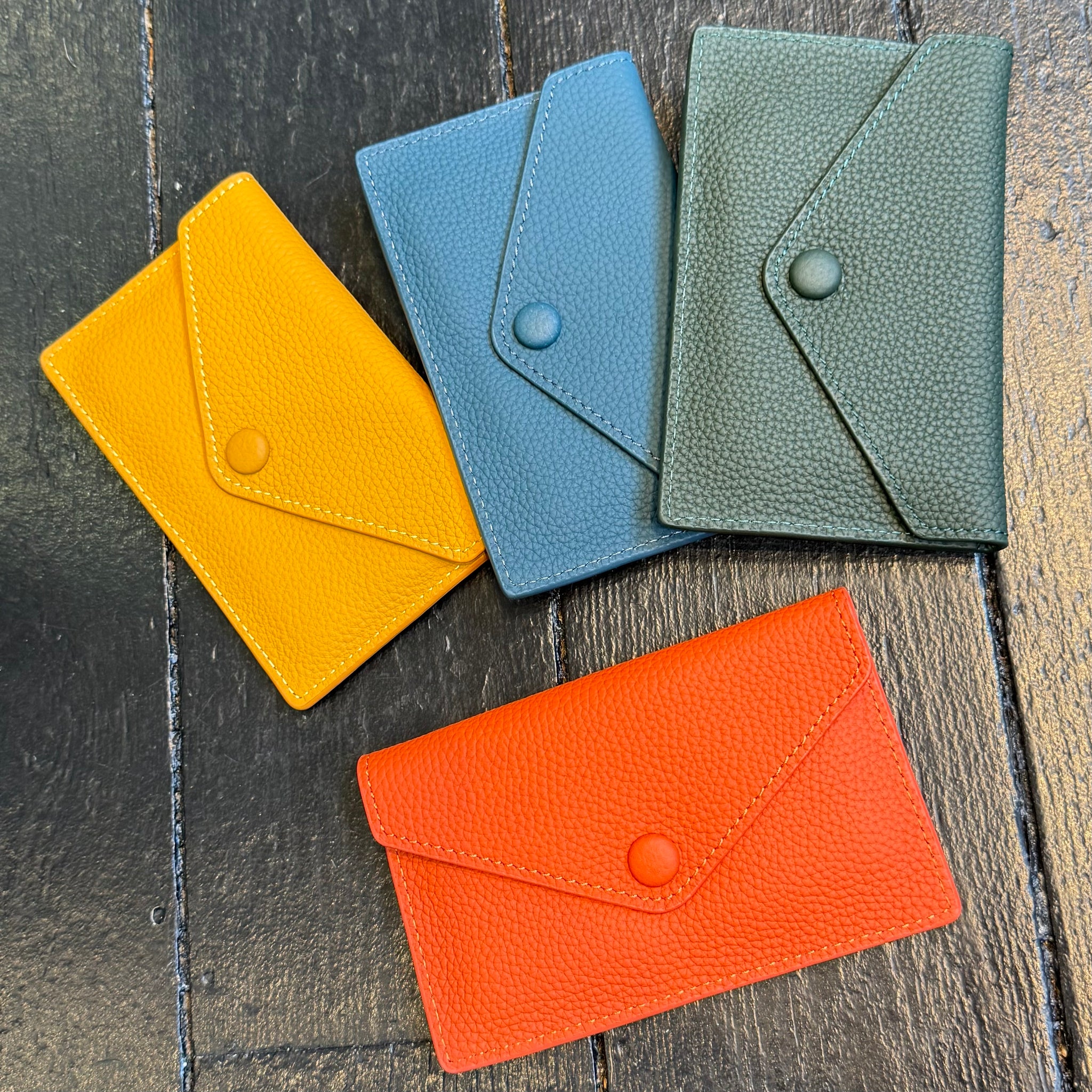 Leather Maggie Card/Coin Wallet