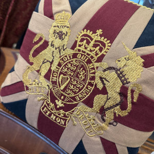 Mini Cushion Crested Union Flag