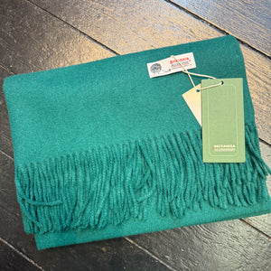 Plain Luxurious Pashmina Tia Fringed Scarf
