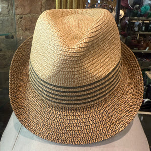 Charlie  Paper Straw Summer Trilby Hat