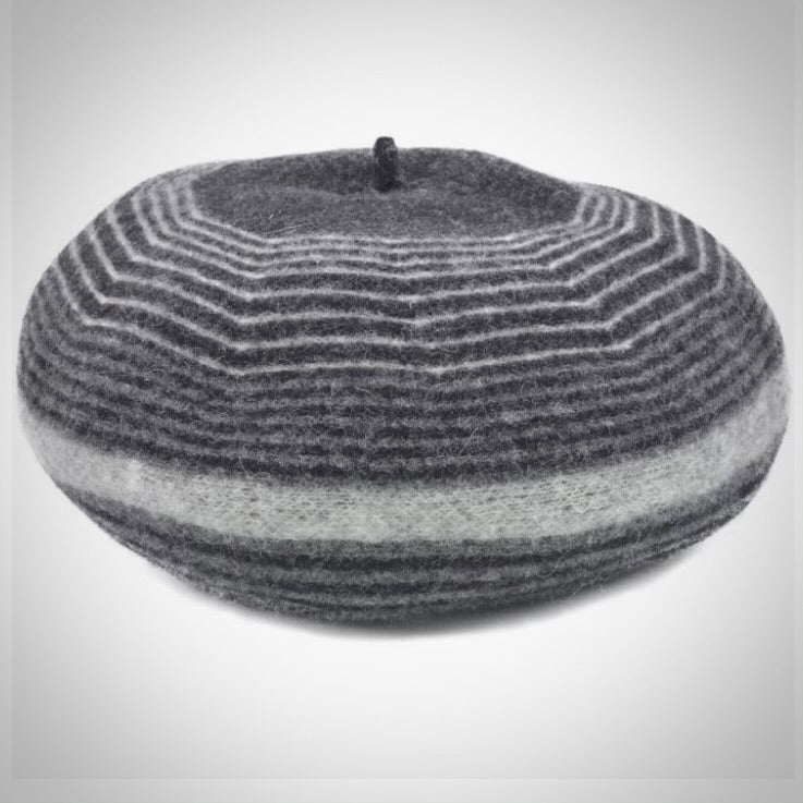 JoJo Wool Striped Beret