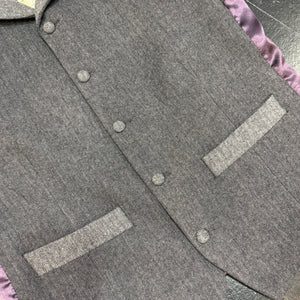 Waistcoat Grey Herringbone 38R