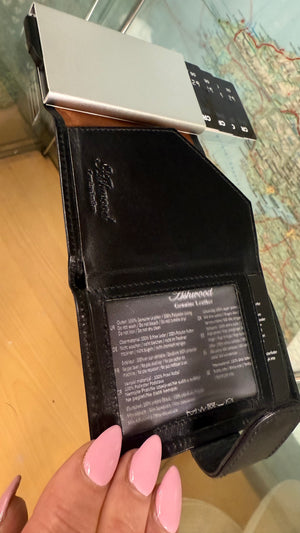 Nerone Genuine Leather Card Wallet