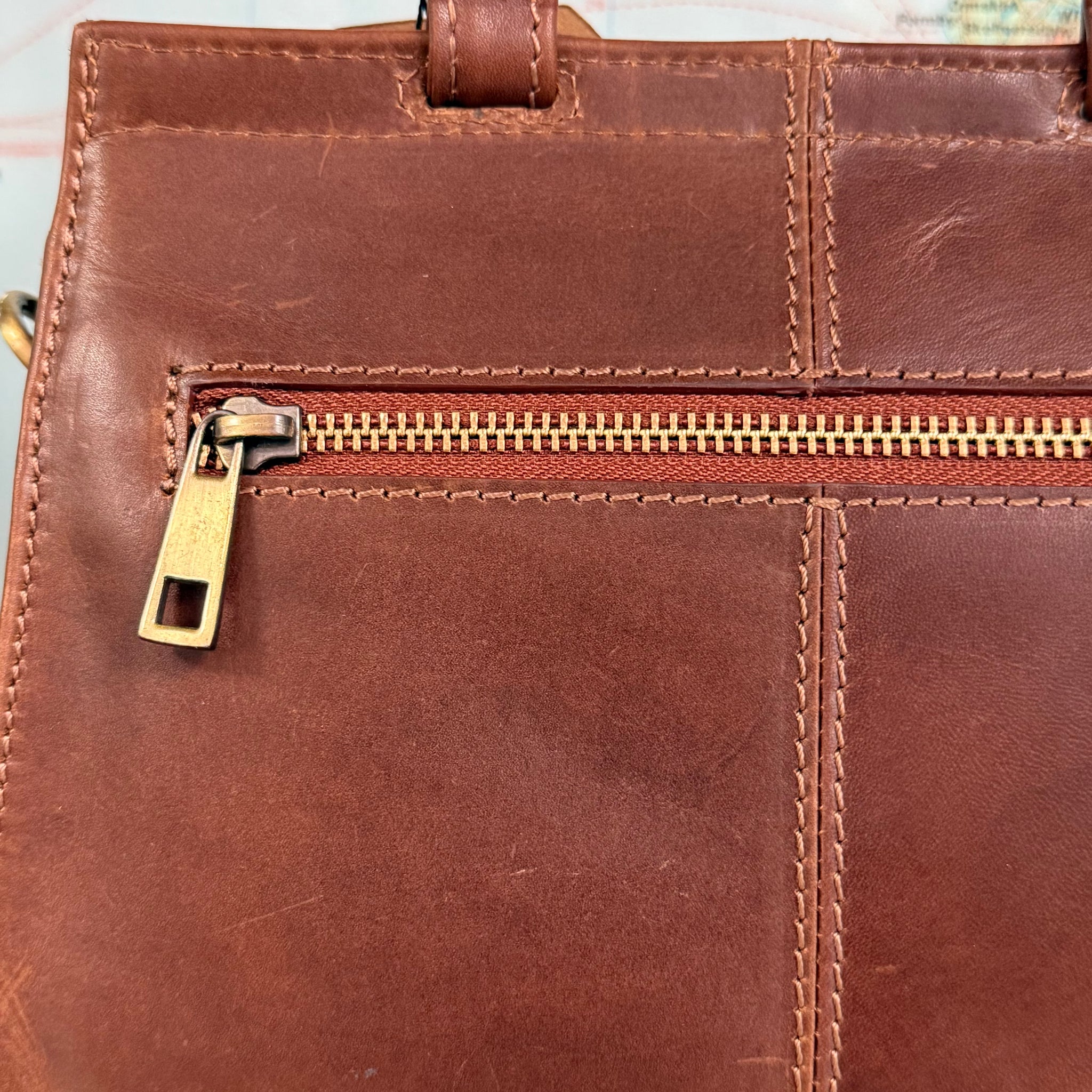 Brigitte Leather Grab Bag