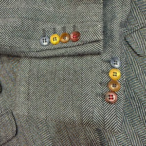 Gents Navy Herringbone Jacket by Joe Browns (46R)