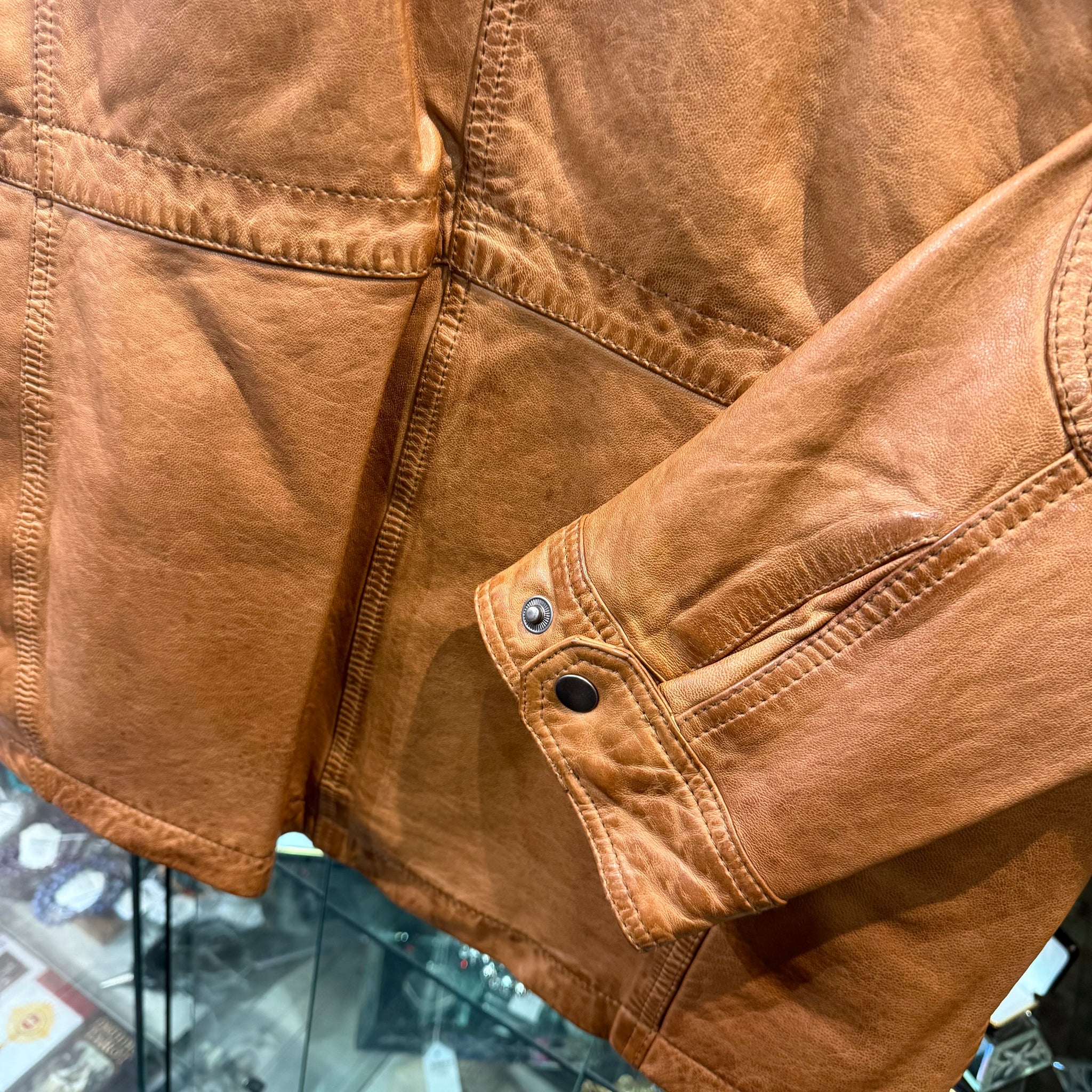 Genuine Leather Hugo Gents Jacket