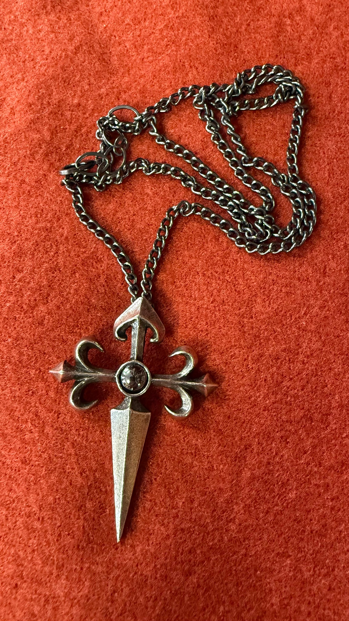 Pewter cross