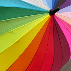 Umbrella - 105cm Dia - Rainbow