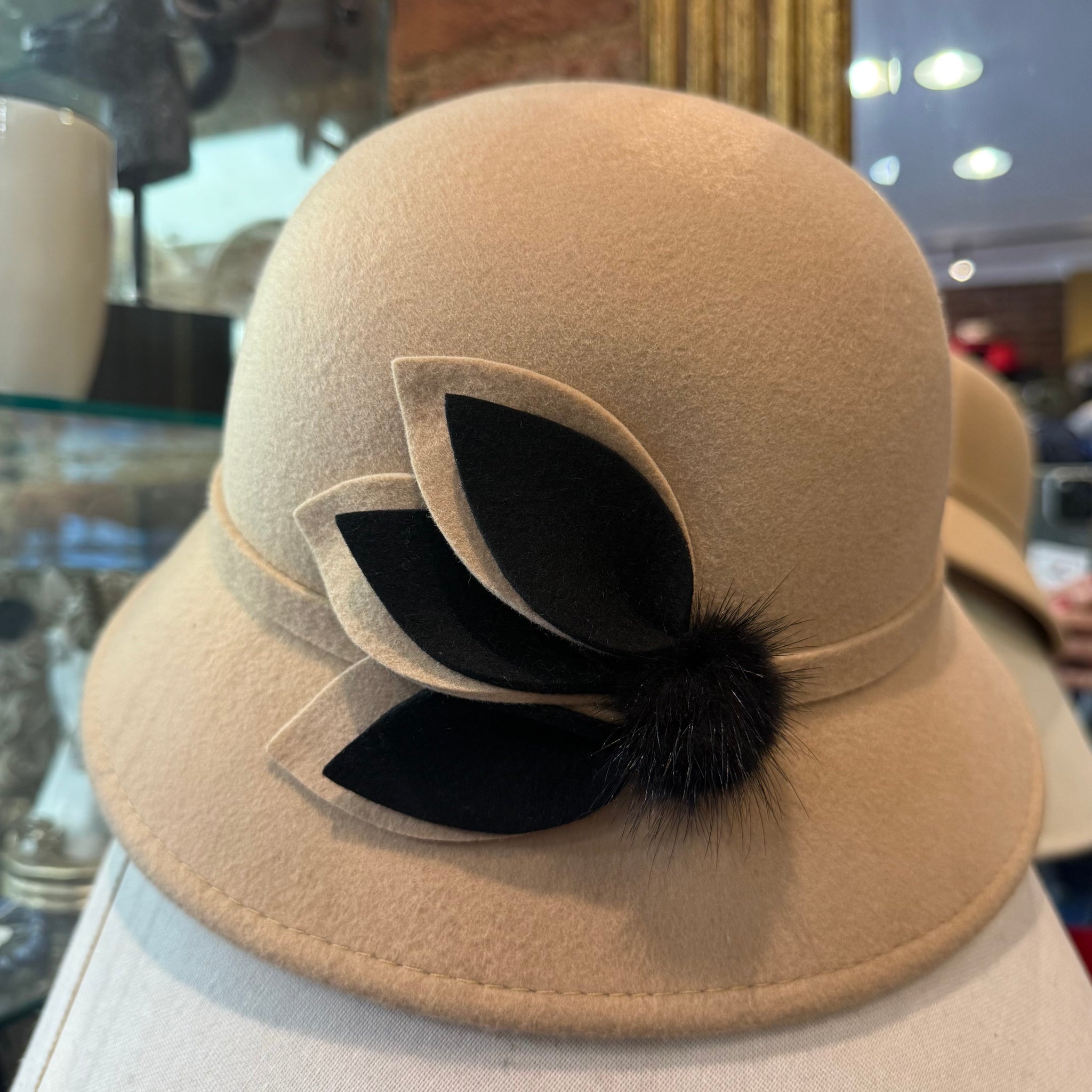 Patricia Wool Felt Cloche Hat