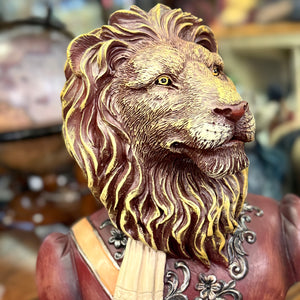 Regal Lion Bust