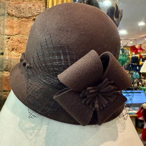 Cerys Wool Felt Cloche Hat