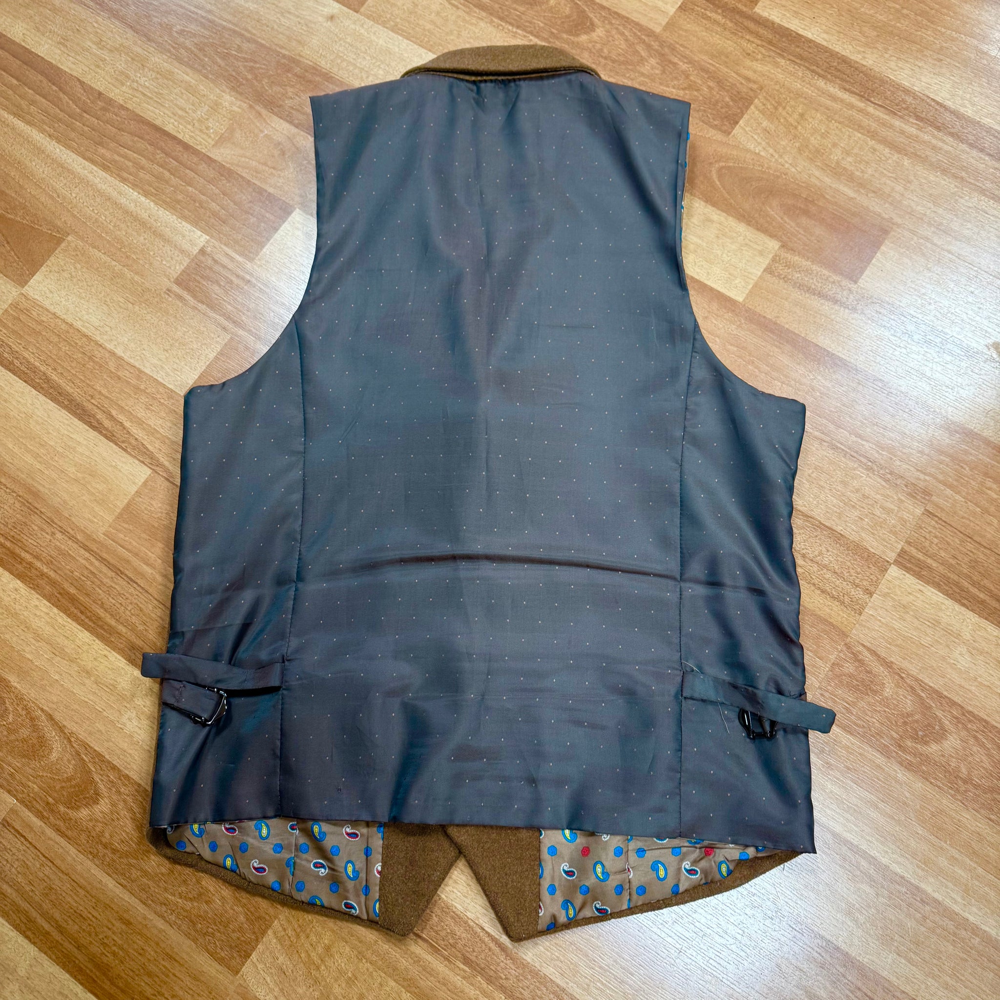 Tan Brown Waistcoat by Marc Darcy 38R