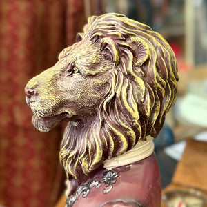 Regal Lion Bust