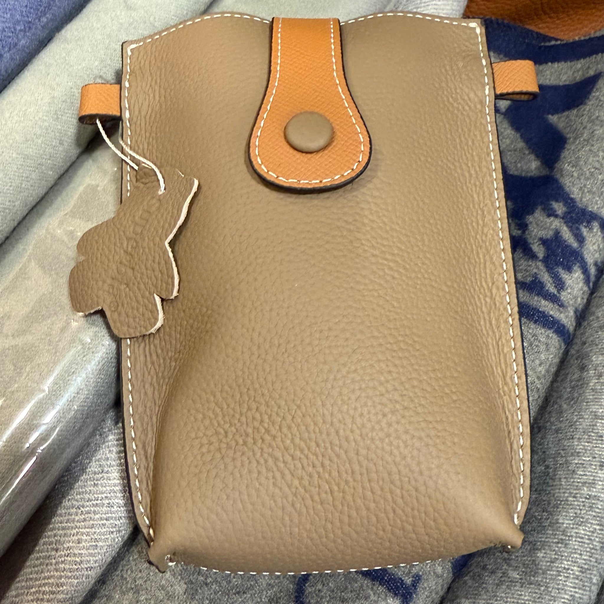 Ziggy Leather Phone Crossbody Bag