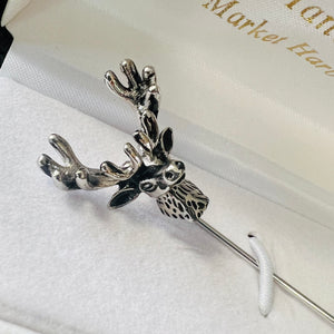 Stag Tie Pin or Lapel Pin