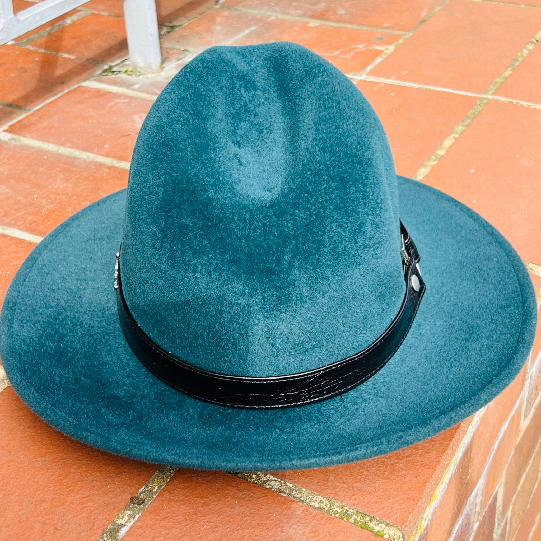 Christie’s Fur Felt Fedora - Teal