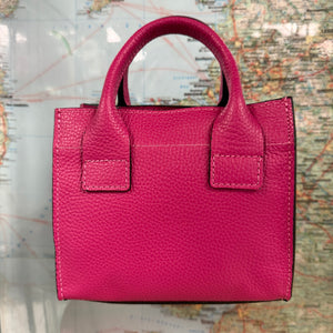 Kelly Square Italian Leather Bag