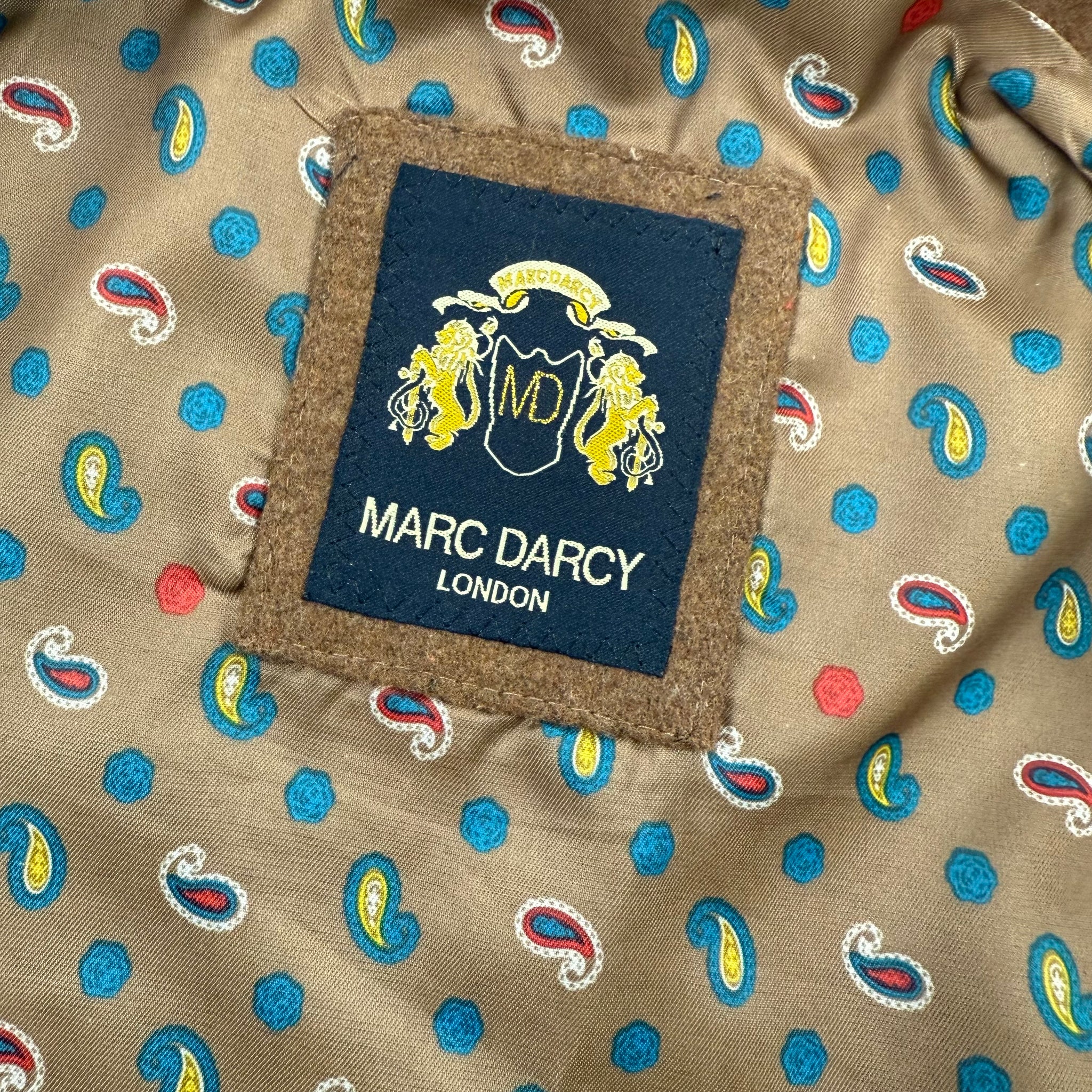 Tan Brown Waistcoat by Marc Darcy 38R