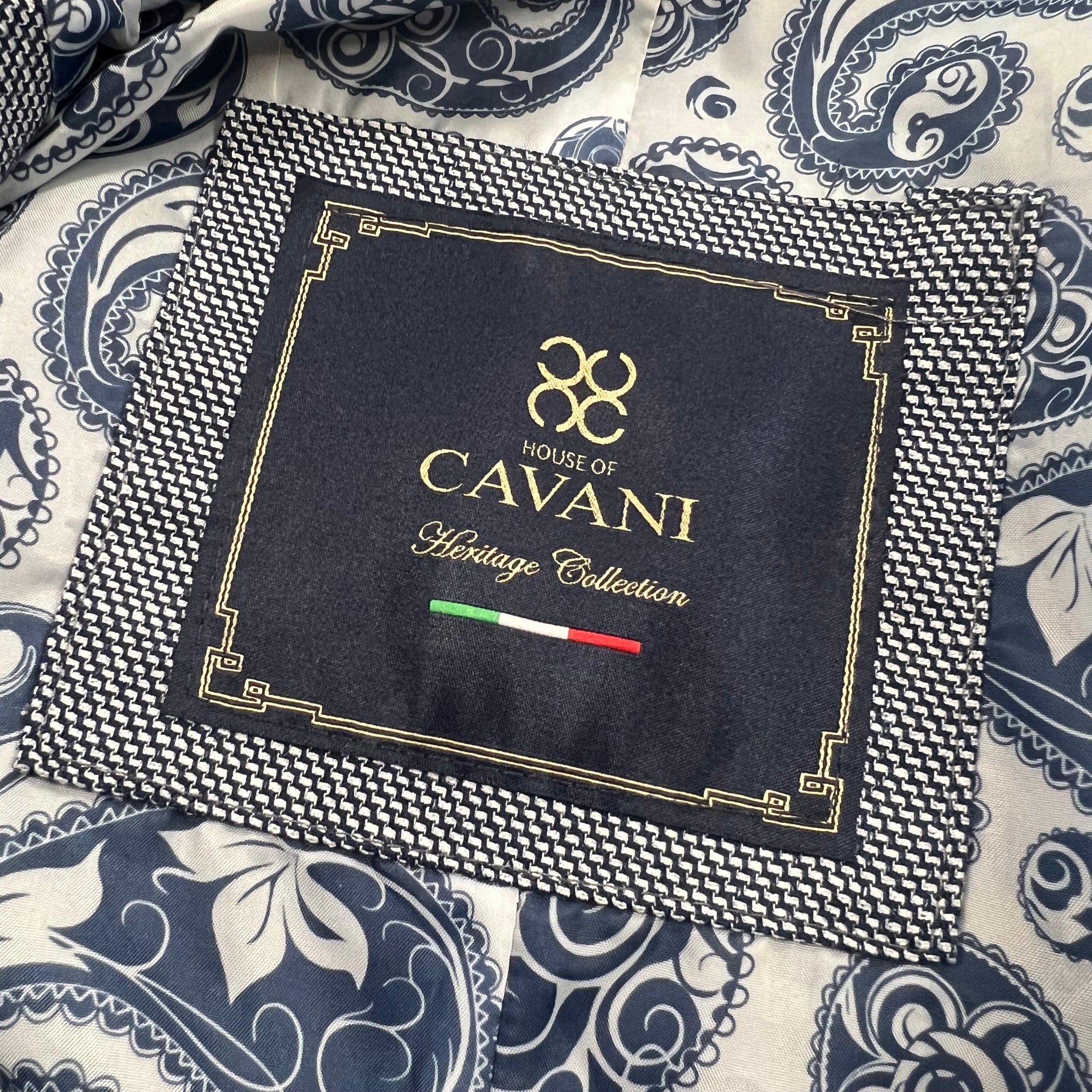 Navy/Grey Waistcoat by  Cavarni 46R