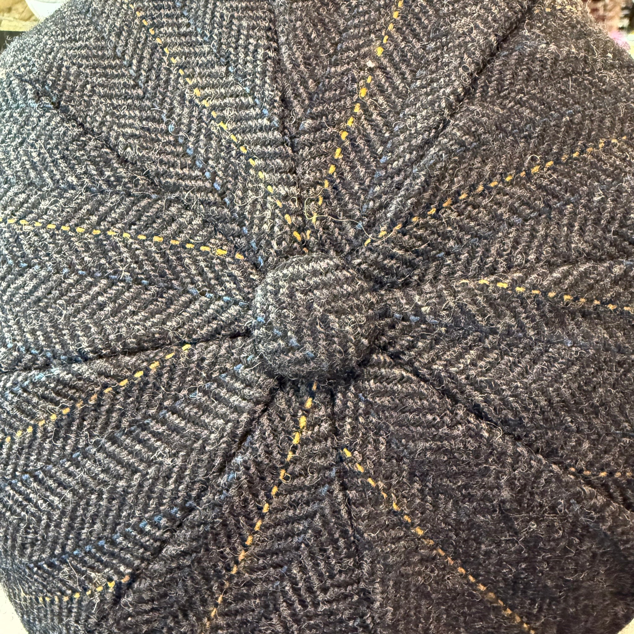 Henry Wool Herringbone Baker Boy Cap