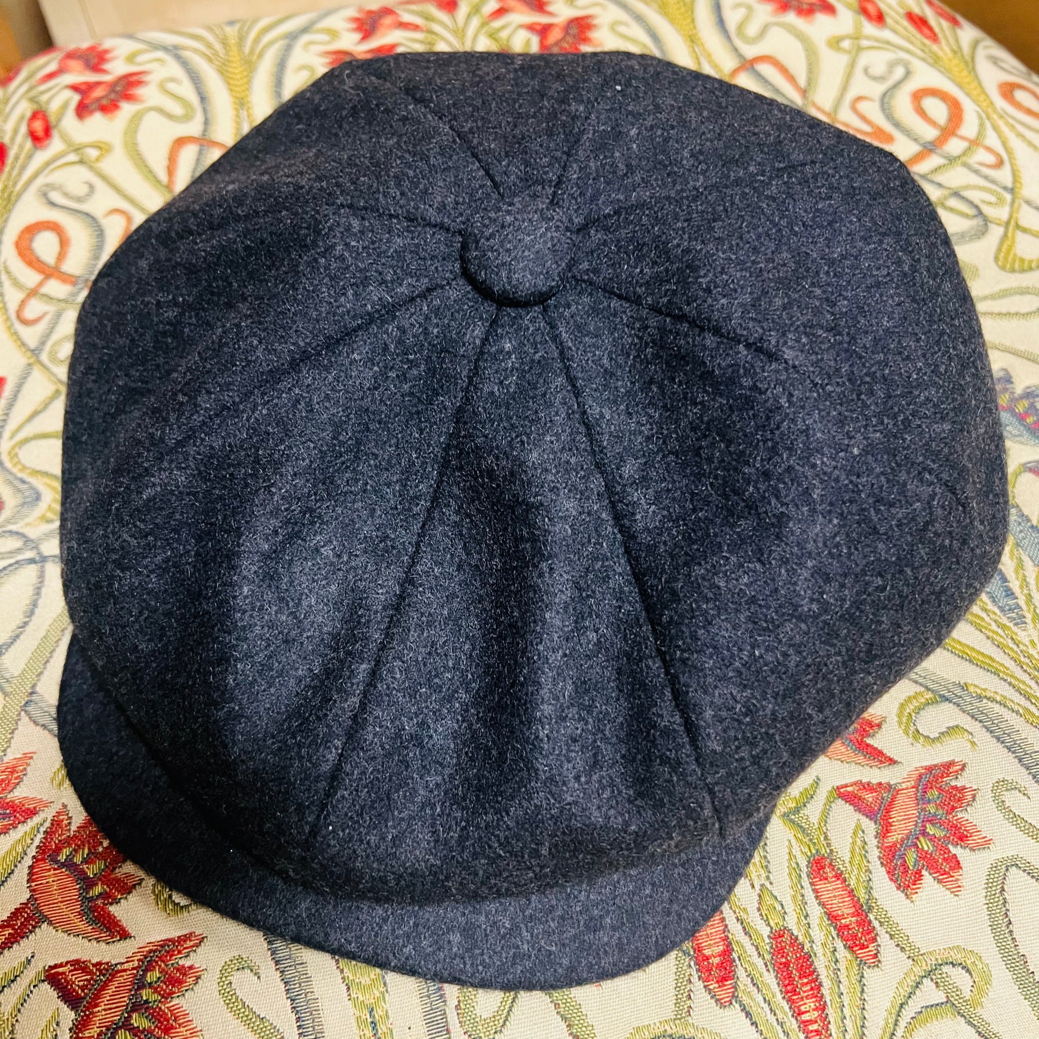 Melton Wool Gatsby 8 Panel Cap