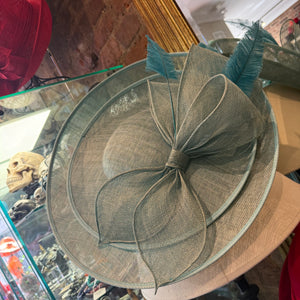Sinamay Hat with Large Bow