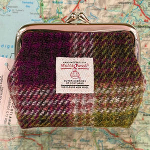 Eigg Harris Tweed Coin Purse
