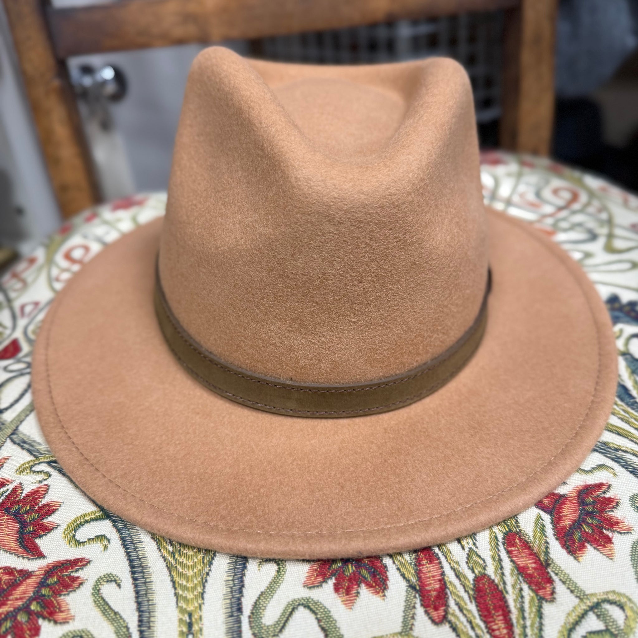 The Guy Camel Wool Fedora Hat