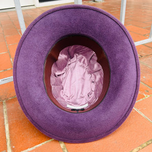 Christie’s Fur Felt Fedora - Lavender