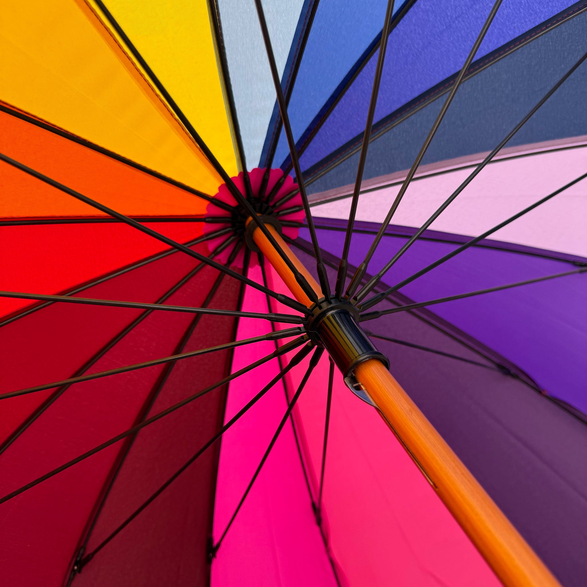 Umbrella - Rainbow - Manual Open