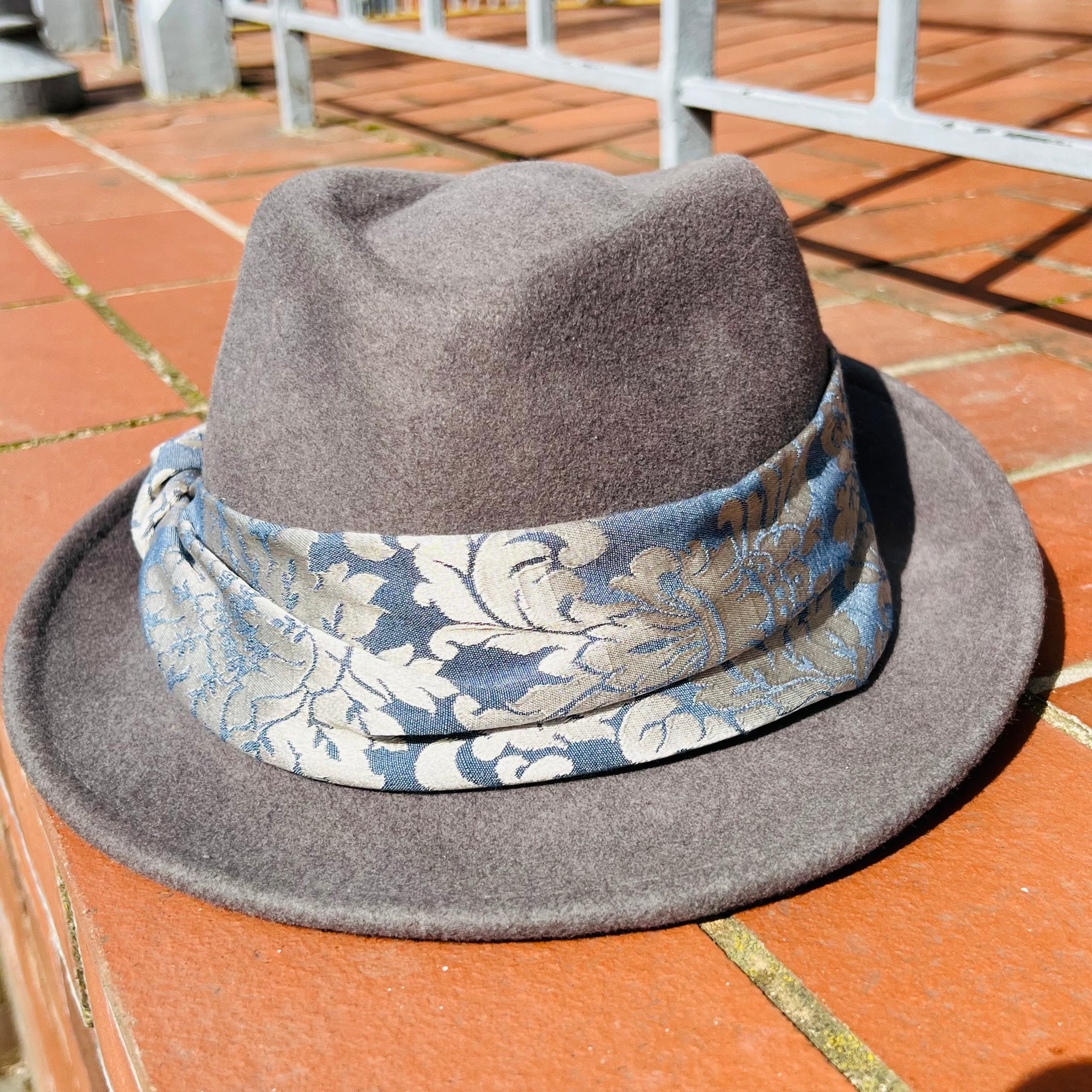 Unique Wool Trilby with customised band