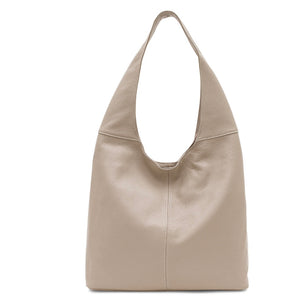 Leather Shoulder Hobo Bag