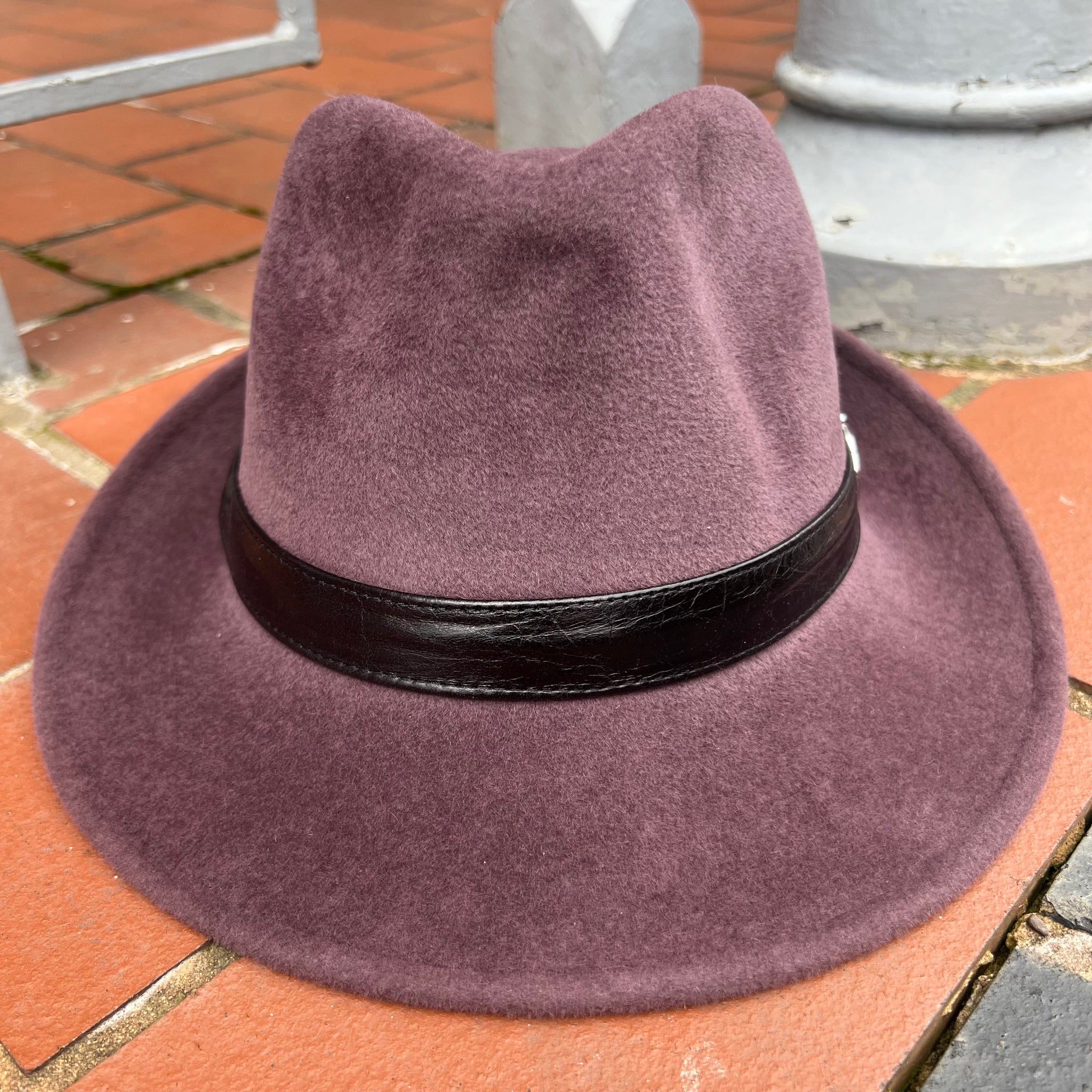 Sam Spade Lavender Fur Felt Trilby Hat