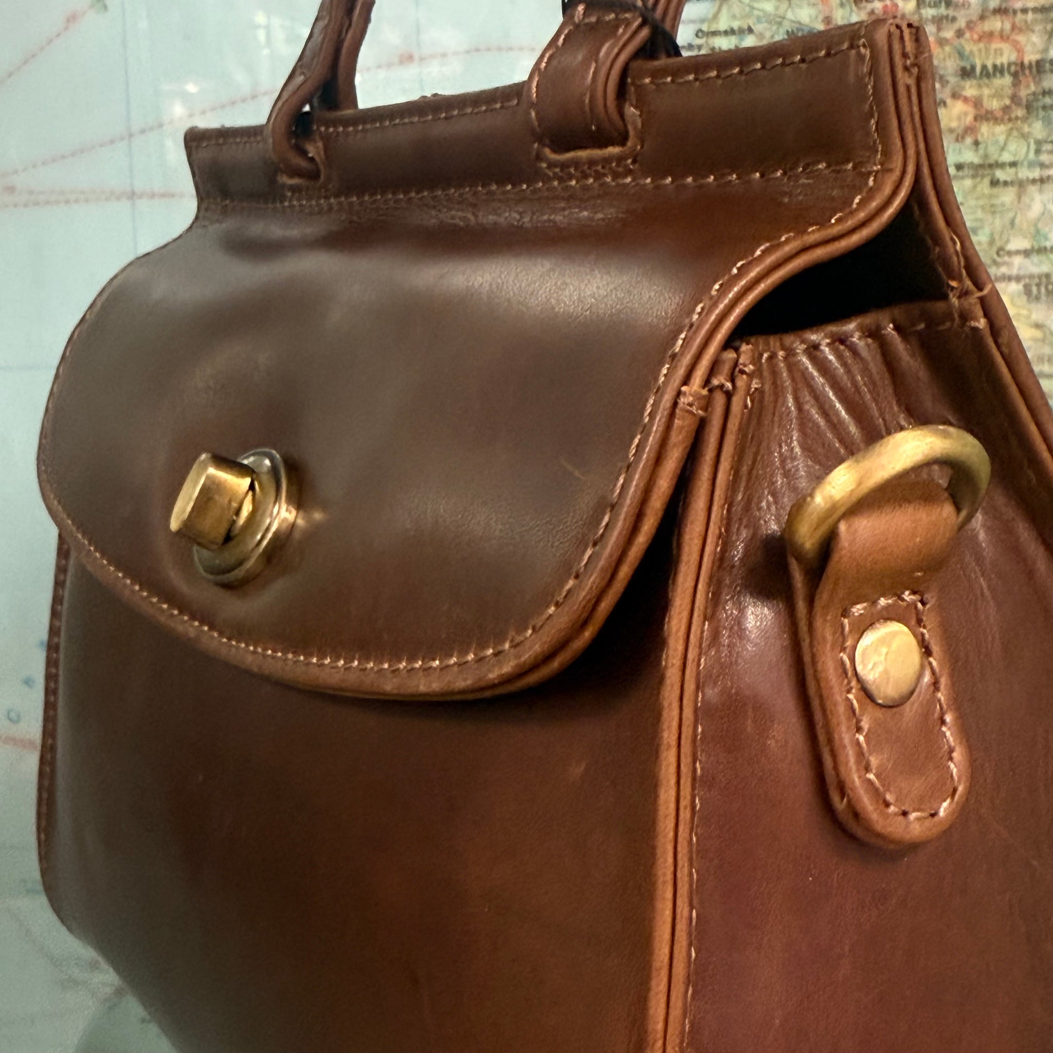 Brigitte Leather Grab Bag