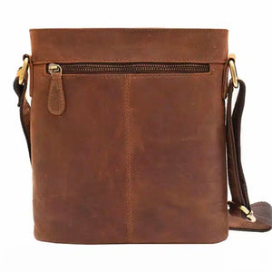 Leather Henri Crossbody Bag