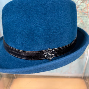 Philip Teal Fur Felt Trilby