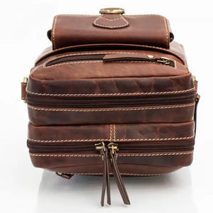 Deacon Leather Messenger Bag