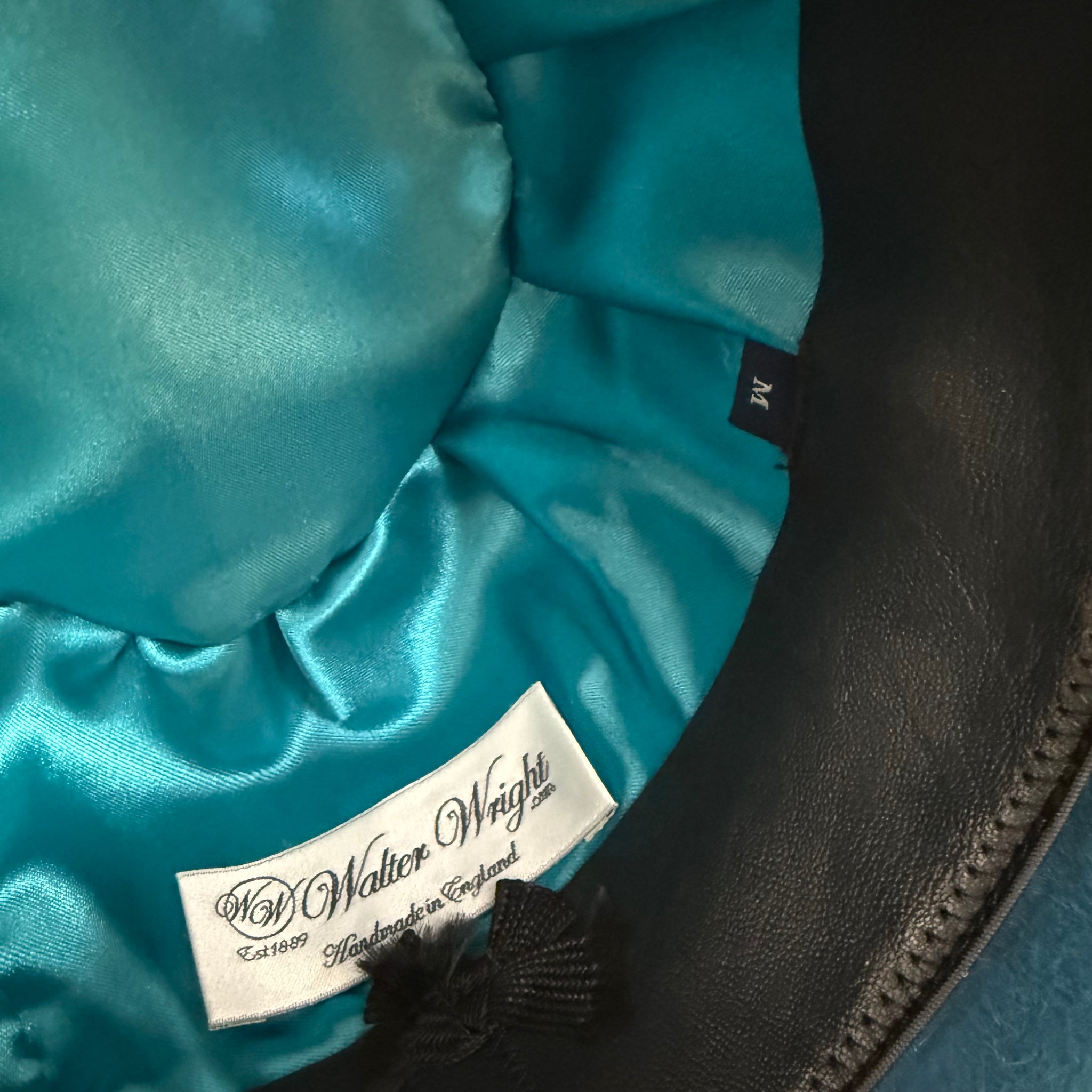 Dark Teal Fur Felt Ian Trilby Hat