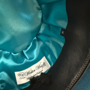 Dark Teal Fur Felt Ian Trilby Hat