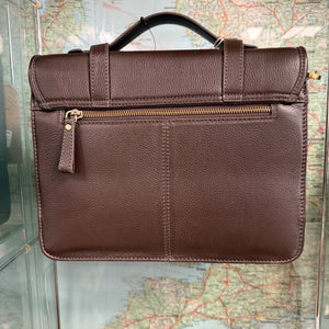 Francheska All Leather Satchel Bag