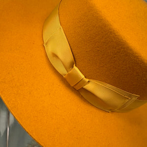 Zachary Wide Brim Wool Boater
