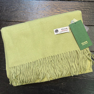 Plain Luxurious Pashmina Tia Fringed Scarf