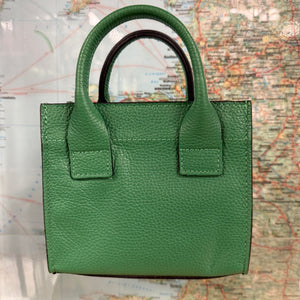 Kelly Square Italian Leather Bag