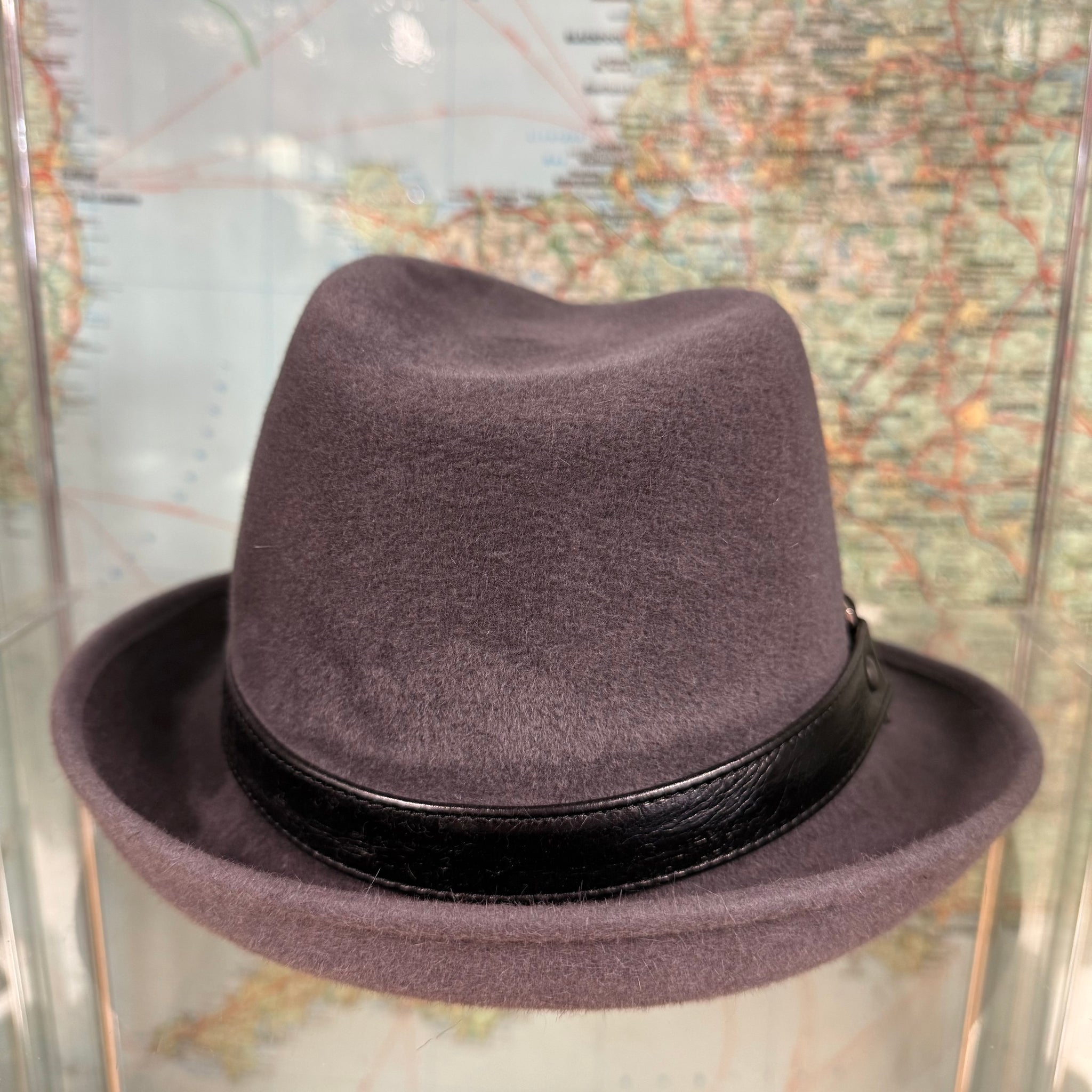 Philip Grey Fur Felt Trilby Hat