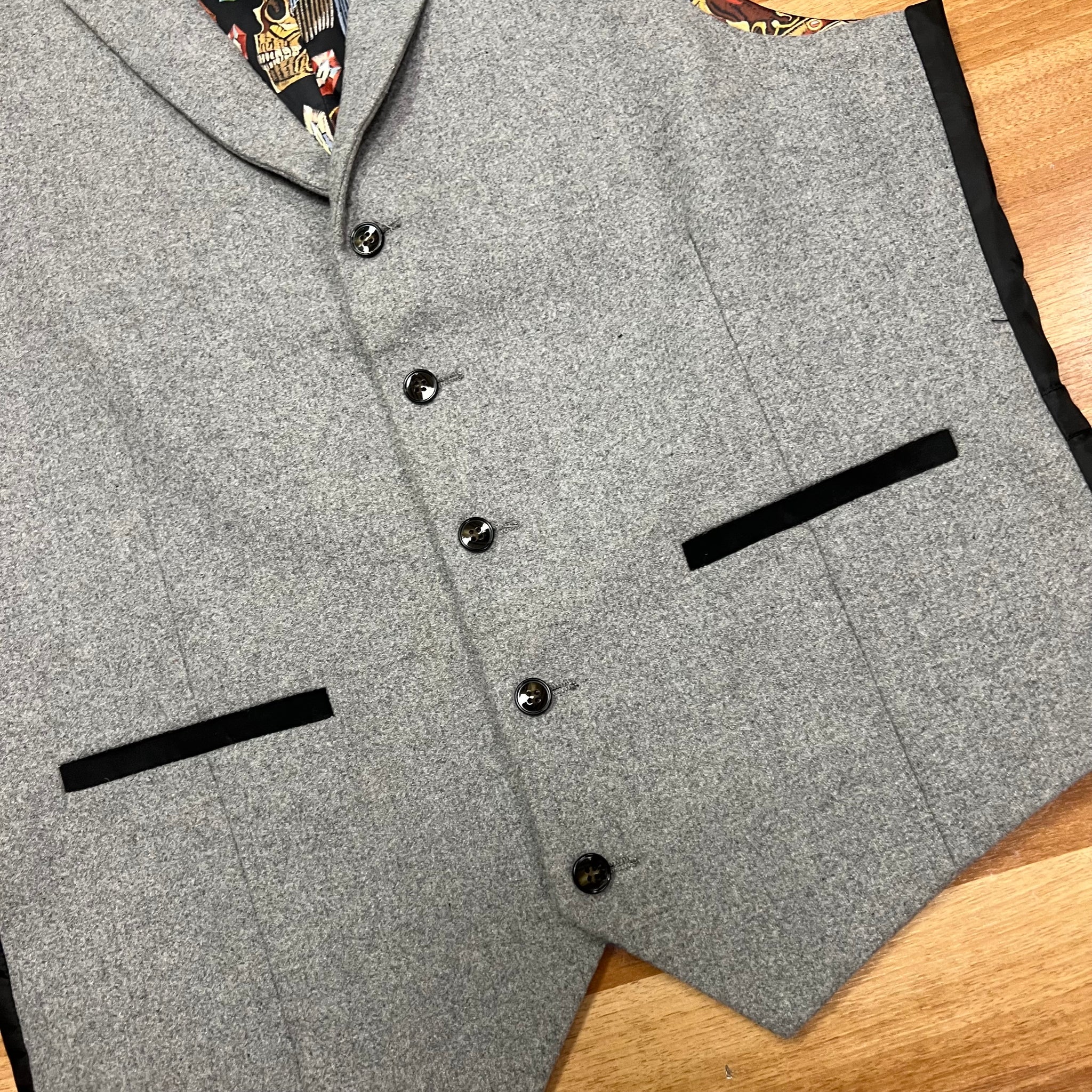 Grey Waistcoat by Harry Brown (42R)